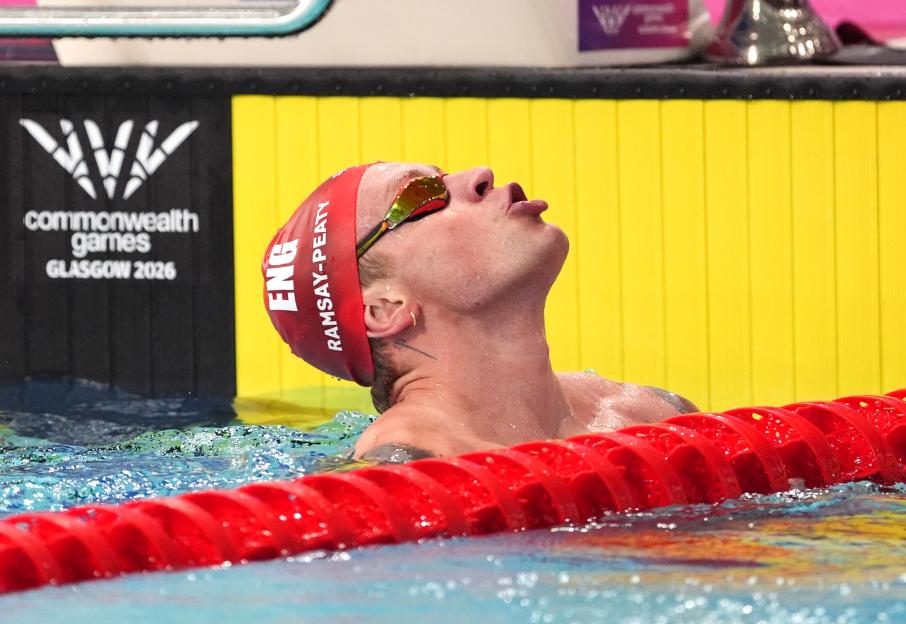 Adam Ramsay-Peaty Claims Second Commonwealth Games Bronze, Cheered On by Pregnant Wife Holly in Glasgow