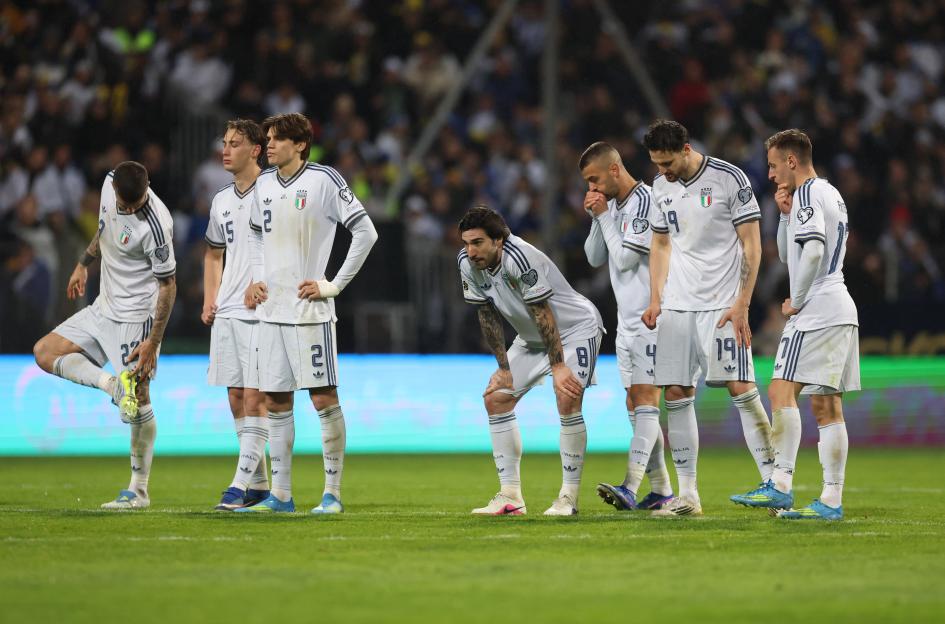 Italy Squad Requested £260,000 Bonus for World Cup Qualification Before Stunning Penalty Shootout Loss to Bosnia