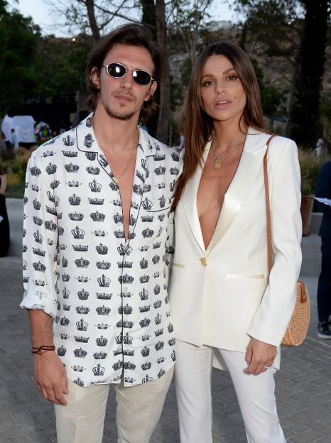 Jake Hall and Misse Beqiri posing for a photo.