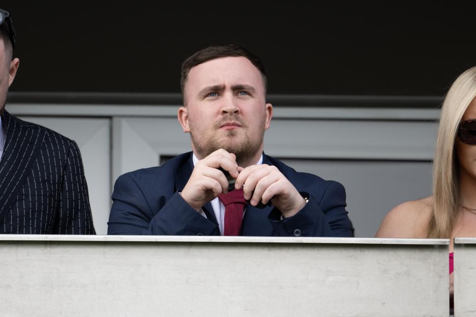 Luke Littler Wins Big On The Opening Race At Cheltenham Festival On Ladies Day - 11 Mar 2026