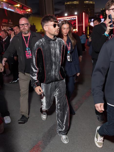 Celebrities At F1 Grand Prix of Las Vegas
