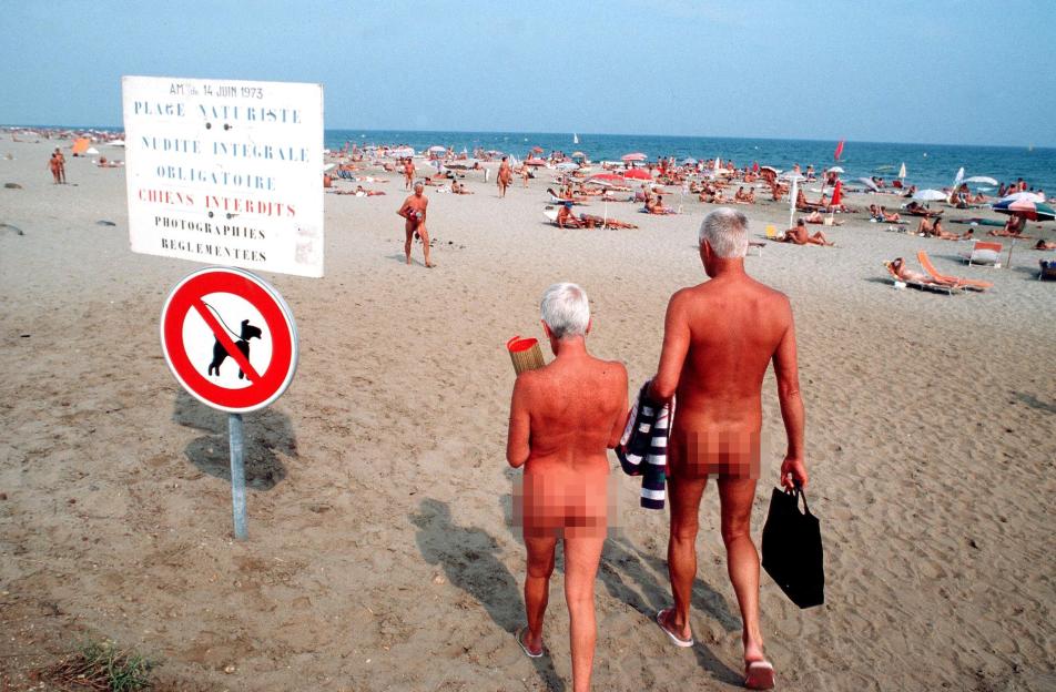 NATURISTS CAMP, CAP D'AGDE, FRANCE