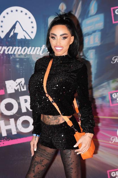 Katie Price attending the launch party for the new series of Geordie Shore.