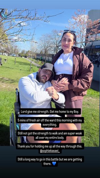 Pregnant Sophie Kasaei Opens Up About Her Health Challenges While Supporting Partner Jordan Brook Through Meningitis Fight