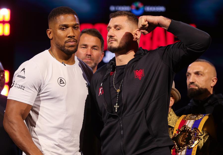 Anthony Joshua v Kristian Prenga Launch Press Conference