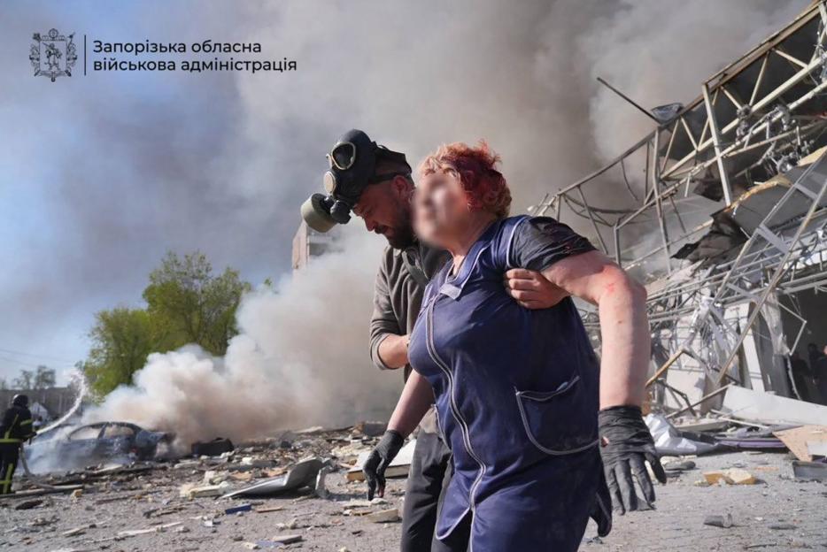 Twelve people killed and dozens injured in Russia's attack on Zaporizhzhia on May 5, 2026.
