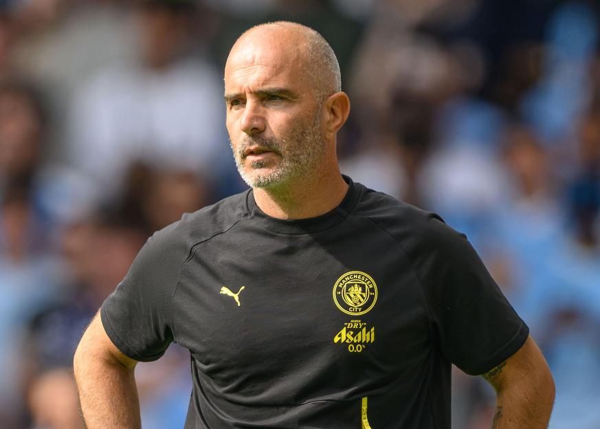 Arsenal v Manchester City - FA Community Shield - Principality Stadium - Cardiff. Manchester City Manager Enzo Maresca. Picture : Mark Pain / Alamy Live News
