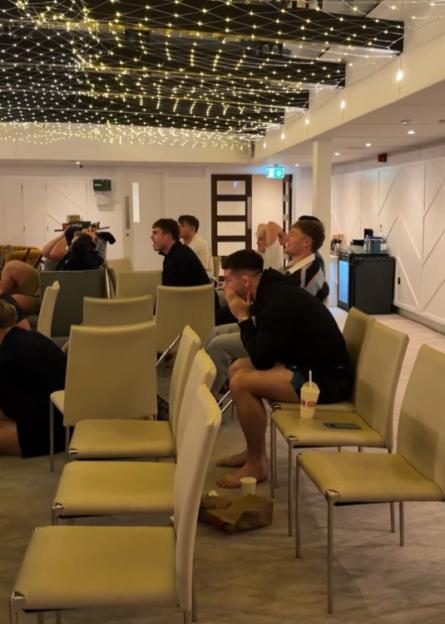 England rugby squad shocked