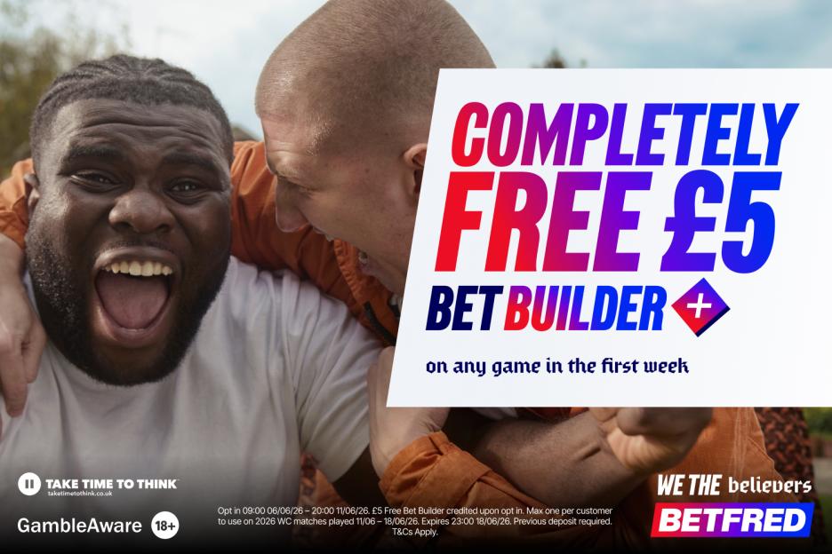 Score Big with Betfred: Grab a Free £5 Bet Builder and Unlock £50 in Free Bets for World Cup 2026!