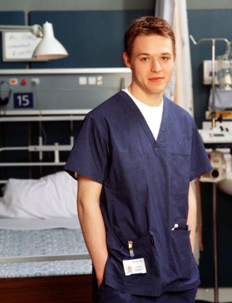 David Paisley as Ben Saunders in "Holby City."