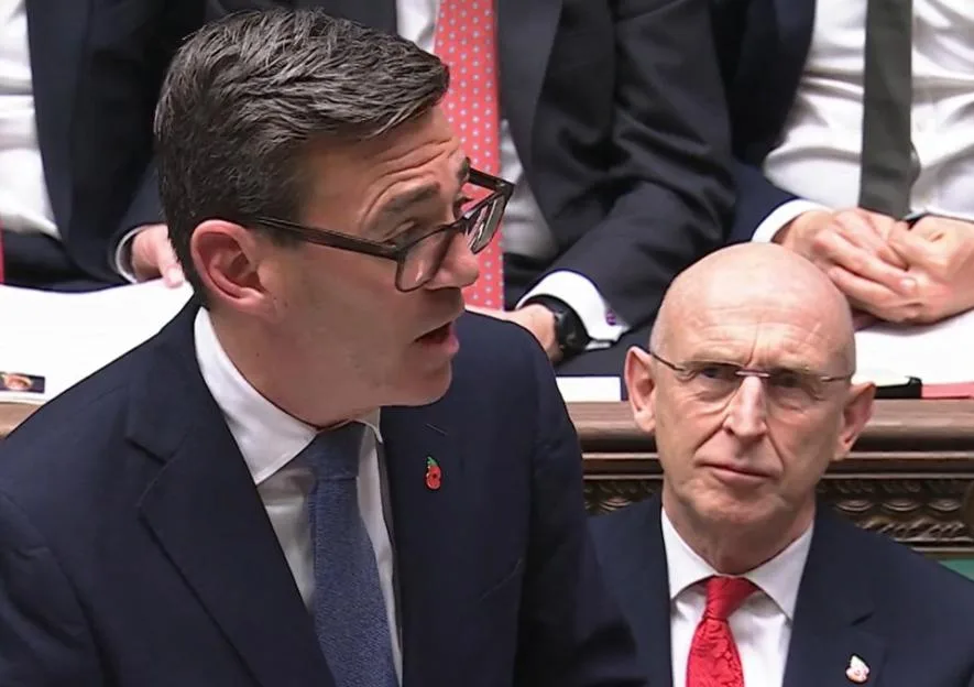 Chancellor of the Exchequer John Healey delivering his Budget in the House of Commons, London.