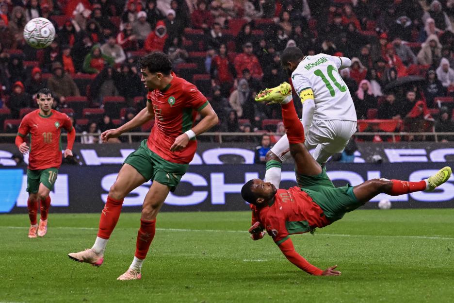 'Fans Declare Day 1's Goal of the Tournament After Morocco Star's Stunning Overhead Kick in AFCON Opener'