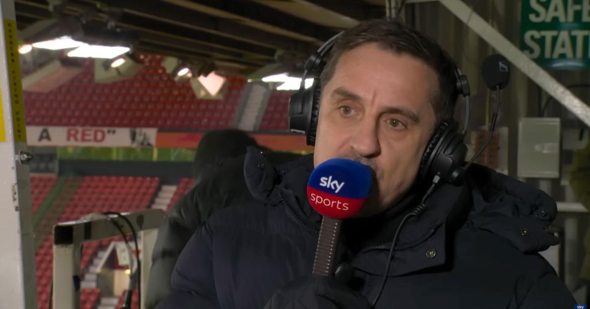 'Chaos Unleashed: Gary Neville Reassesses Premier League Title Race After Thrilling Liverpool vs Man City Showdown'