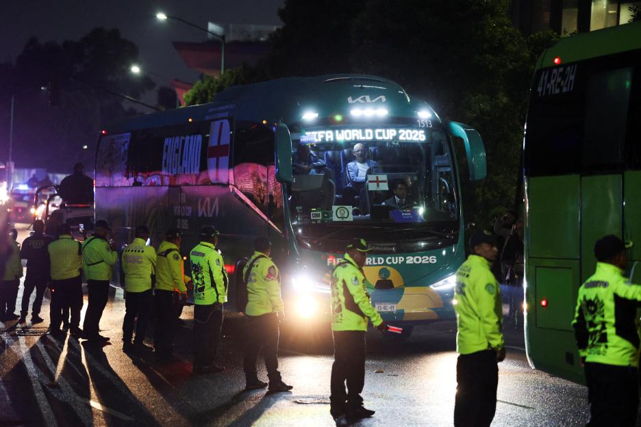 FIFA World Cup 2026 - England Hotel Arrival
