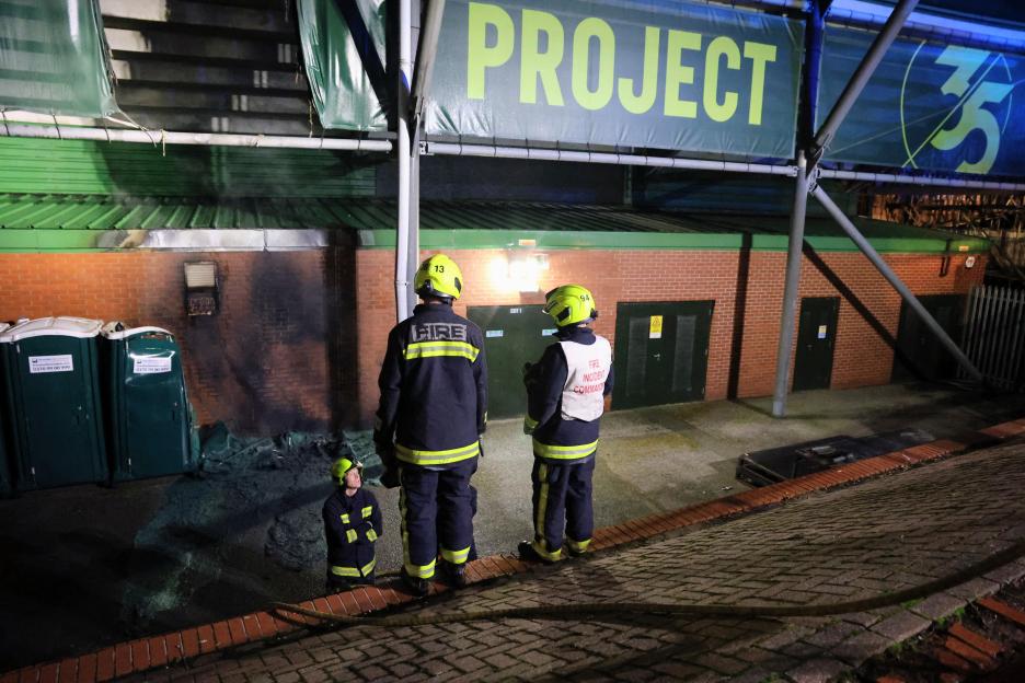 Fire believed to be deliberately started