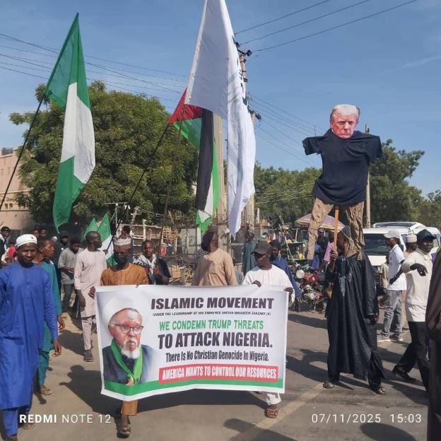 Watch: Anti-Trump Protest Erupts in Kano!