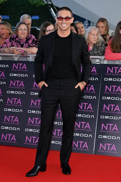 Joey Essex poses on the red carpet at the 31st National Television Awards.