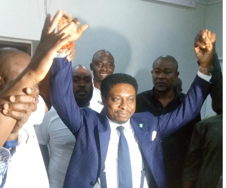 Anosike Secures PDP Gubernatorial Ticket in Abia, Criticizes State's Management