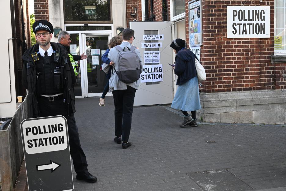 Police Presence at Polling Stations in Jewish Communities Marks a Disturbing Low Point