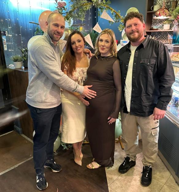 Woman told she could never carry a child again finds surrogate on Facebook.