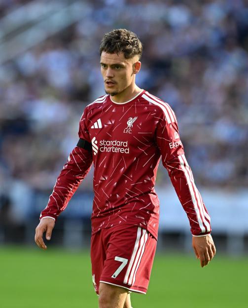 Newcastle Upon Tyne, UK. 23rd Aug, 2026. Florian Wirtz of Liverpool during the Newcastle United vs Liverpool Premier League match at St. James' Park, Newcastle Upon Tyne. Picture credit should read: Anna Gowthorpe/Sportimage Credit: Sportimage Ltd/Al