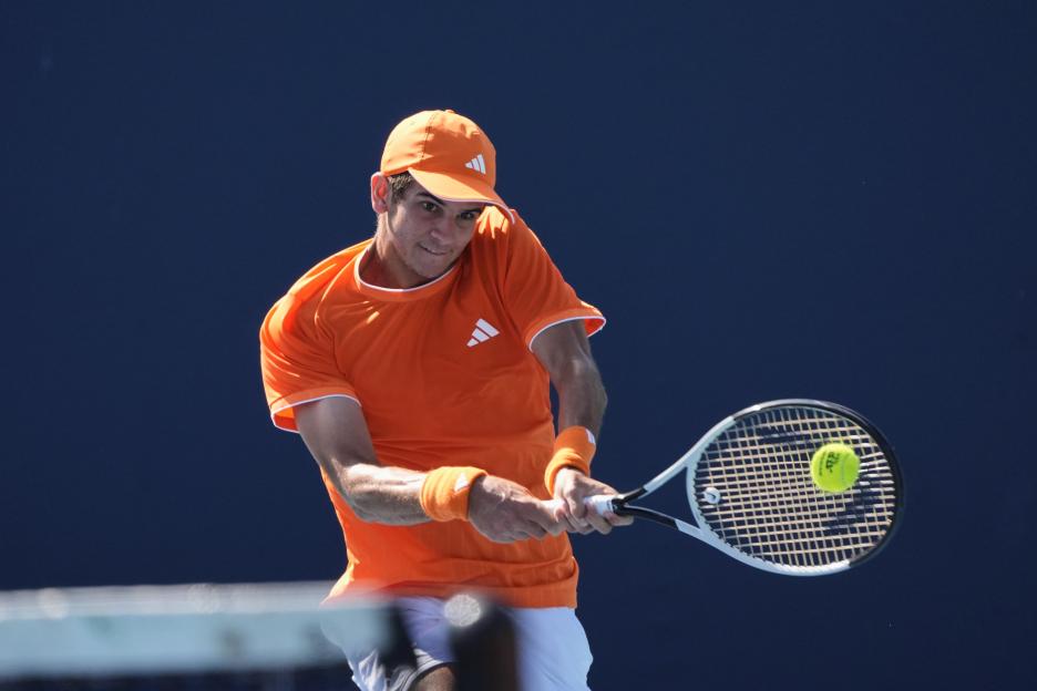 Rafael Jodar opening round match at the 2026 Miami Open.