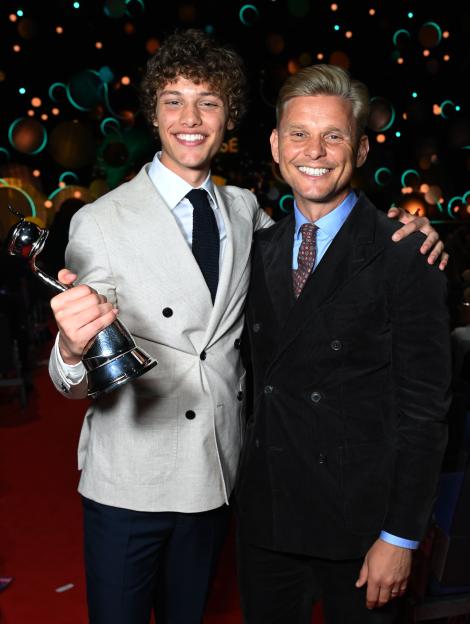 Bobby Brazier and Jeff Brazier at the 28th National Television Awards.