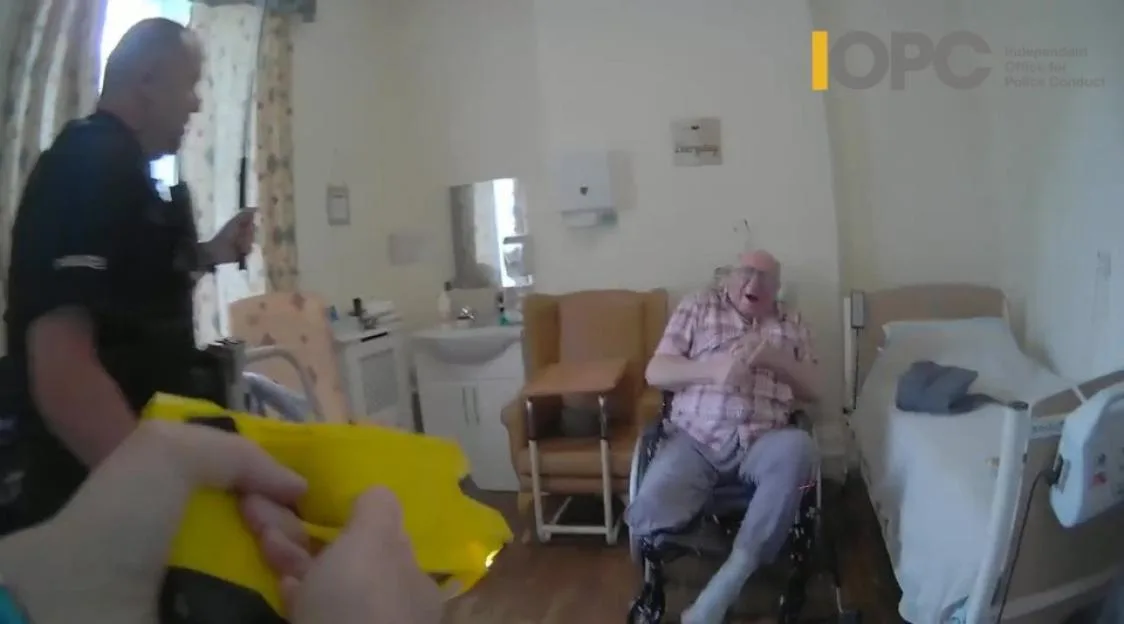 Cops who pepper-sprayed & Tasered amputee, 92, ‘could have contributed to his death’ three weeks later, inquest hears