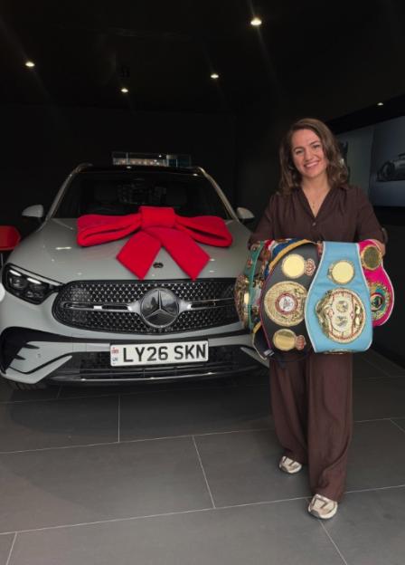 Jake Paul Gifts Boxer Ellie Scotney a £50,000 Mercedes—But She Still Needs to Pass Her Driving Test!
