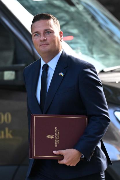 UK Defence Secretary Wes Streeting arriving at 10 Downing Street for a Cabinet meeting.
