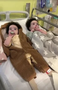 Jesy Nelson sparks concern as she reveals her baby twins are back in hospital