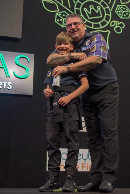 12-Year-Old Son of Two-Time World Champion Lands Multi-Year Deal with Leading Darts Brand, Following in Dad's Footsteps!