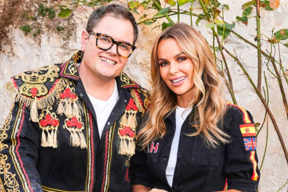 Alan Carr and Amanda Holden Auction Off Spanish Job House for Charity as Festive Special Series Approaches!