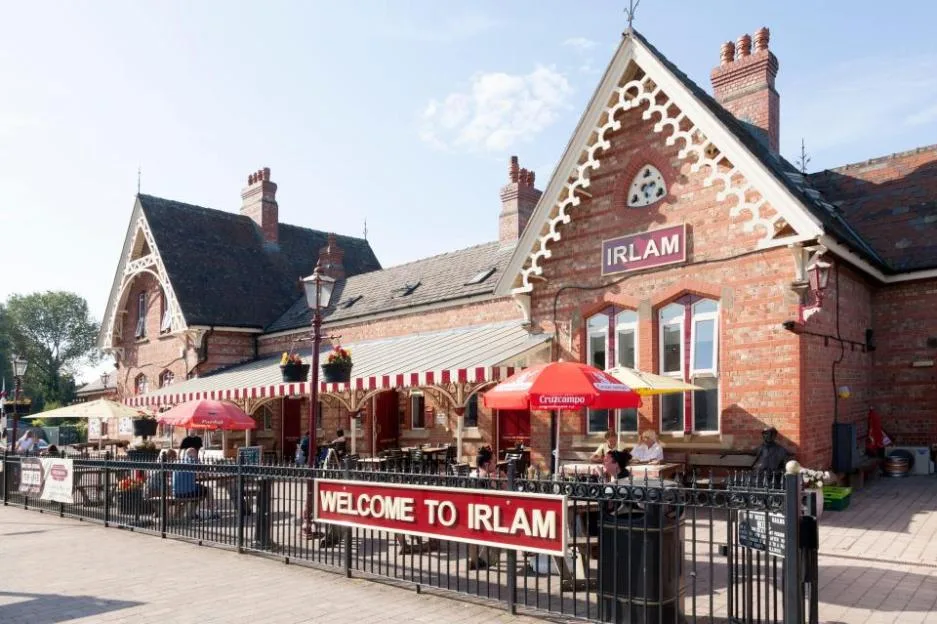 Tiny Victorian train station with trackside bar & Airbnb crowned best in the UK