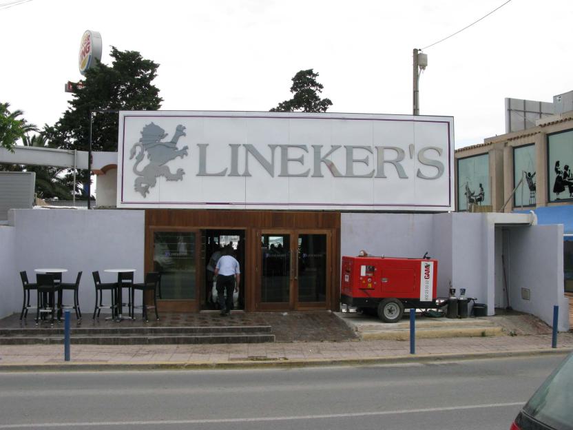 Lineker's Bar in San Antonio, Ibiza.
