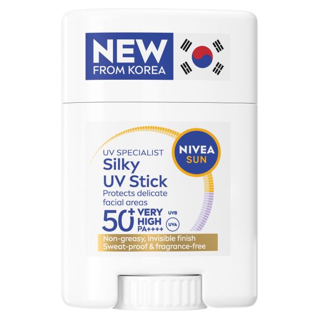 Nivea Sun UV Specialist Korean Silky UV Stick Sun Cream.