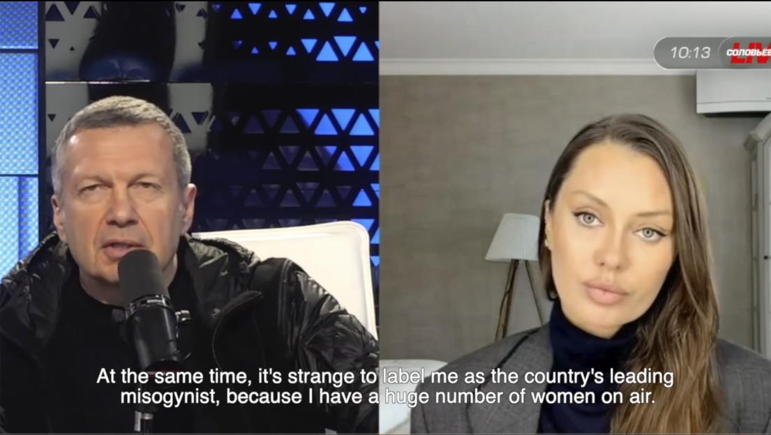 Pro-Putin TV Host Issues Apology to Glam Star He Labeled a ‘Harlot’ After Her Viral Critique Sends Kremlin into a Frenzy
