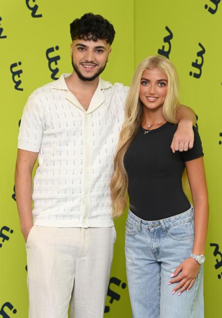 Junior Andre and Princess Andre pose together at the ITV Reality Entertainment Schedule Launch.