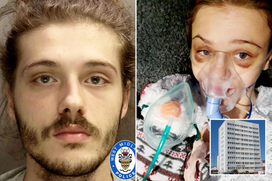 Callous Thug Who Left Girlfriend in Wheelchair After 40ft Fall Laughs as He's Sentenced