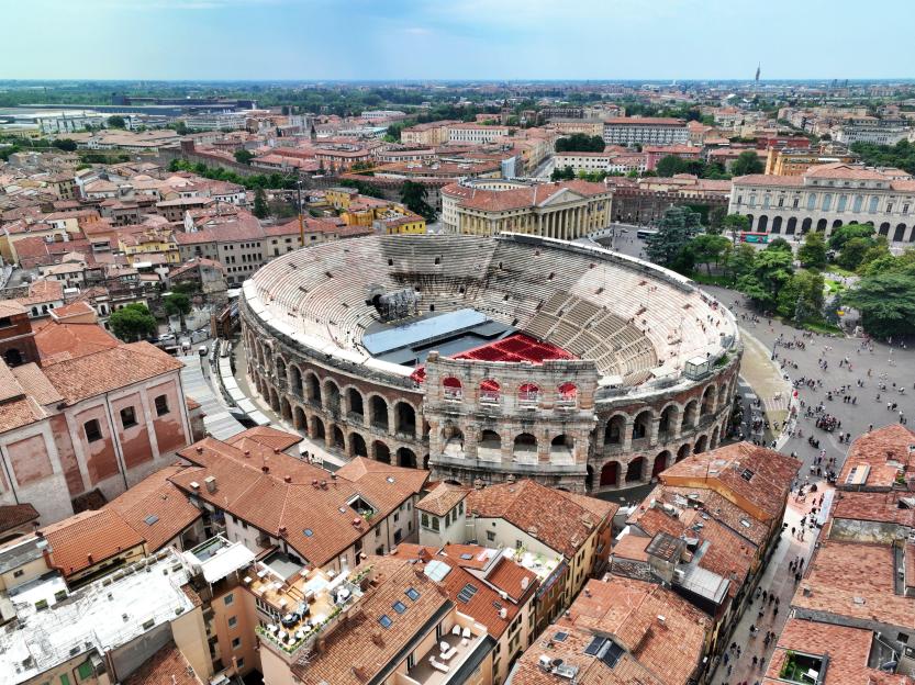Roman arena older than Colosseum gets redeveloped for Winter Olympics as fans are left divided