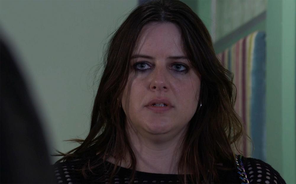 Michelle Ryan as Zoe Slater on EastEnders.