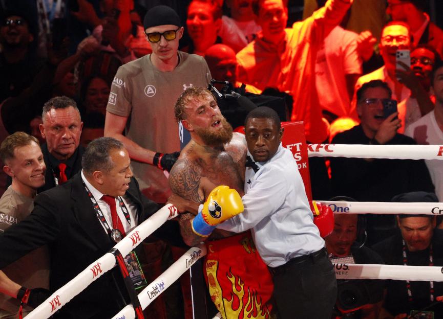 Jake Paul v Anthony Joshua