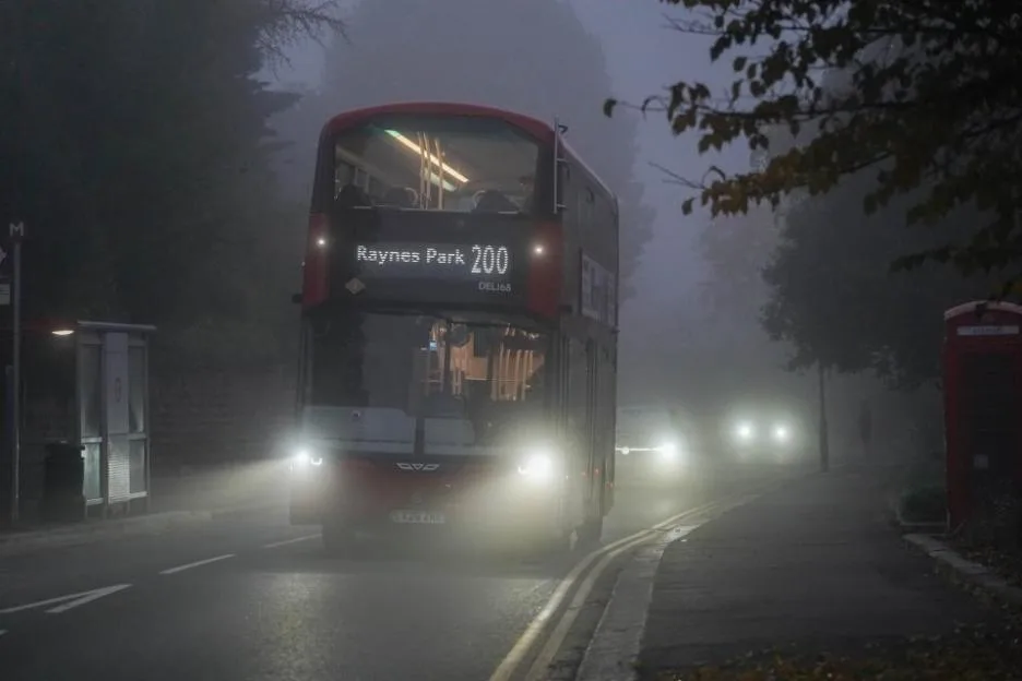 Met Office issues fog warnings in Britain