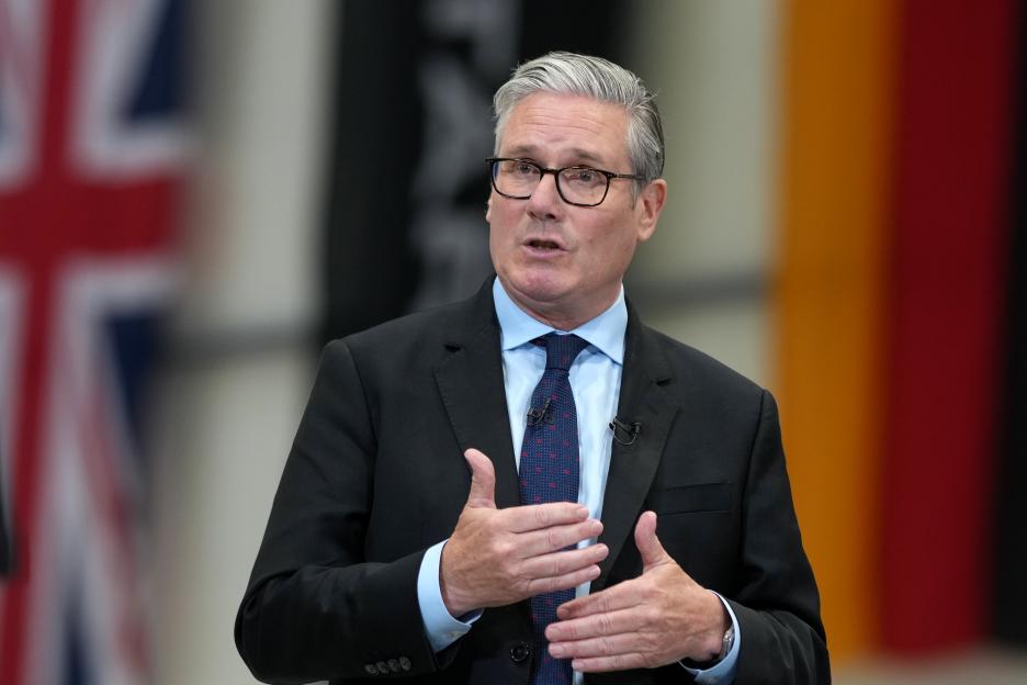 Prime Minister Keir Starmer Visits A Defence Contractor In Wiltshire