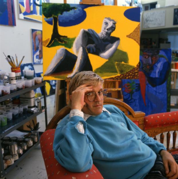 Portrait Of David Hockney
