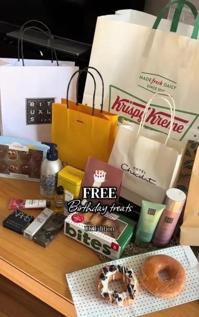 'Discover 9 Amazing Birthday Freebies: From Luxe Goodie Bags at Space NK to Epic Lunch Giveaways!'