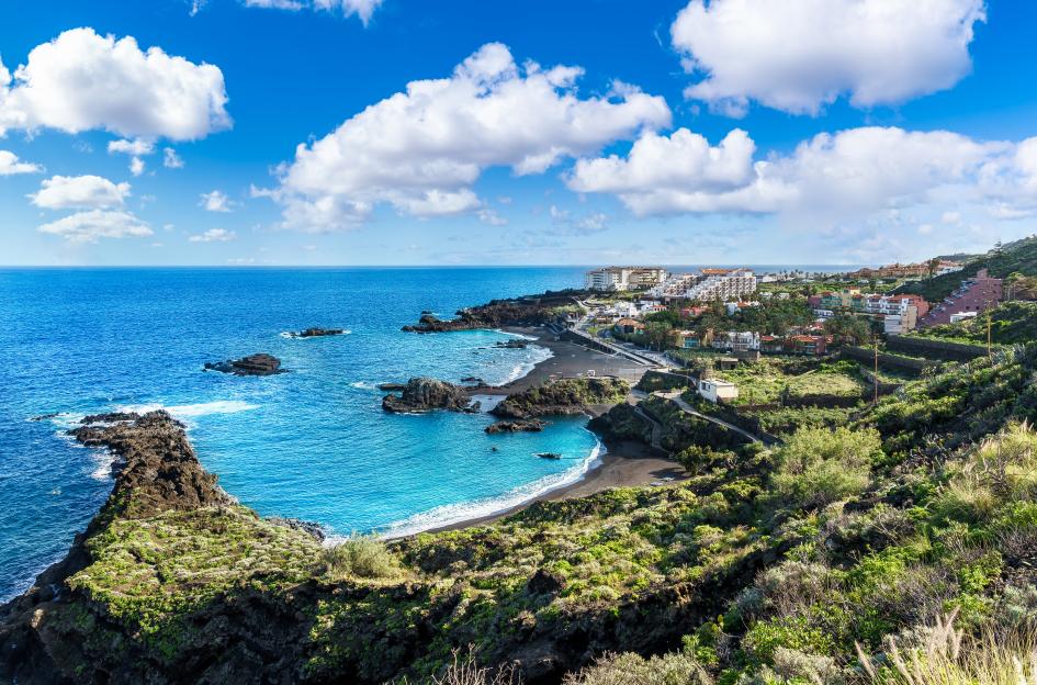 Landscape with Los Cancajos, La Palma