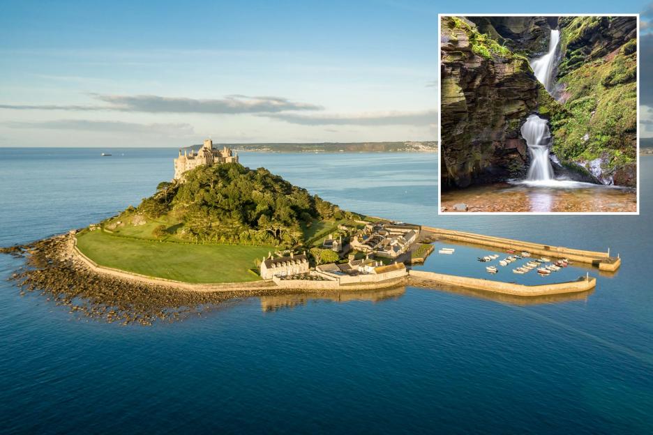 Discover Cornwall's Majestic Waterfalls, Scenic Lidos, and Enchanting Castles That Captivate Travelers