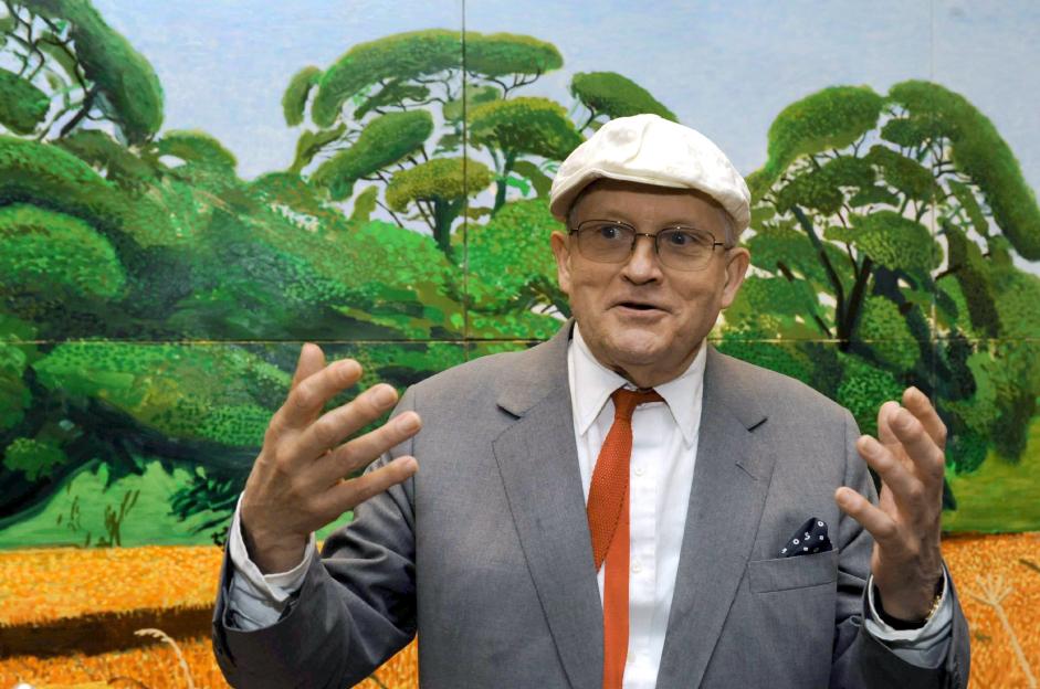 David Hockney’s Private Funeral Attended by Just Two, While His Art Will Be Donated Globally