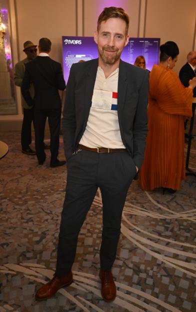 Ricky Wilson attending The 71st Ivor Novello Awards drinks reception.